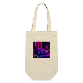 Tuning Cars - Gift Bag for Bottles - nature - Front