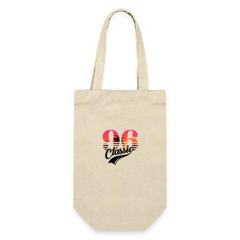 Vintage 1996-96th Birthday - Gift Bag for Bottles - nature - Front