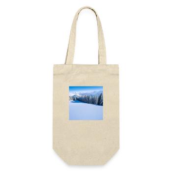 Winterwunder - Geschenkbeutel für Flaschen - Natur - Vorne