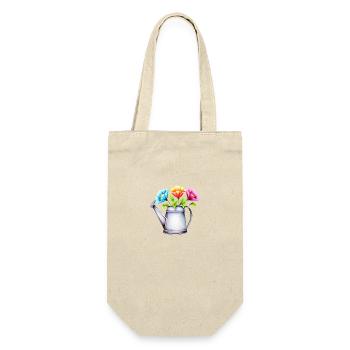 Flower, Garden, Home Gardener, Gardener, Gift, Flowers - Gift Bag for Bottles - nature - Front