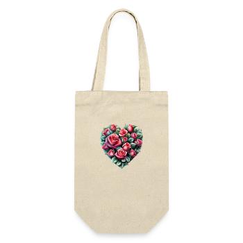 Saint-Valentin Engagement amoureux Fête des mères Mariage - Sac à bouteille - nature - Devant