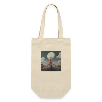 Bicyclette - Gift Bag for Bottles - nature - Front
