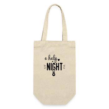 O Holy Night - Gift Bag for Bottles - nature - Front