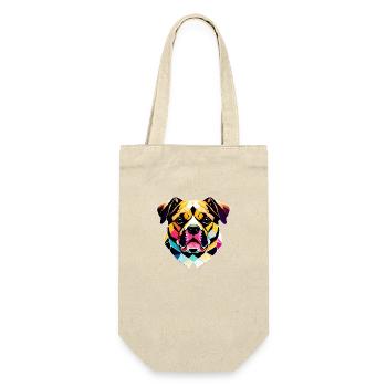 Propriétaire de chien Bouledogue Chien Chien Propriétaire de chien - Sac à bouteille - nature - Devant
