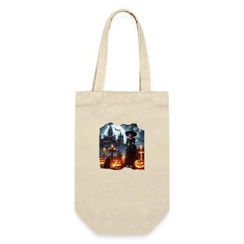 Witch Graveyard Pumpkins - Gift Bag for Bottles - nature - Front