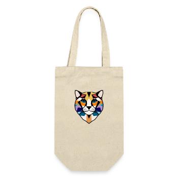 Cat Owner, Pet, Cat, Domestic Cat, Kitten - Gift Bag for Bottles - nature - Front