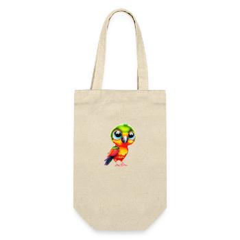 Propriétaire d’oiseau perruche oiseau calopsitte calopsitte - Sac à bouteille - nature - Devant
