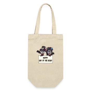 Happy Day Of The Dead Kids - Gift Bag for Bottles - nature - Front