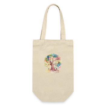 Tree of Life Yoga Meditation Tree of Life - Gift Bag for Bottles - nature - Front