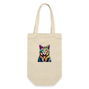 Cat, Domestic Cat, Kitten, Cat Owner, Pet - Gift Bag for Bottles - nature - Front