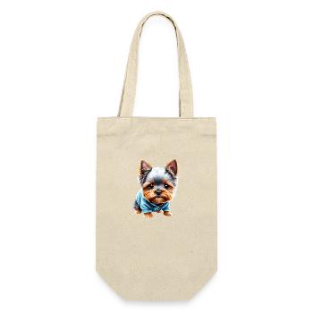 Chiot Yorkshire Terrier Chien Propriétaire Chien - Sac à bouteille - nature - Devant