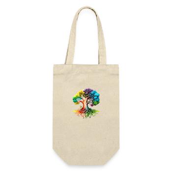 Tree of Life Tree of Life Yoga Meditation - Gift Bag for Bottles - nature - Front