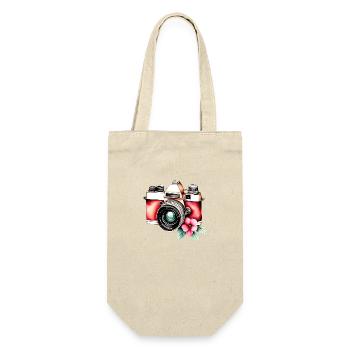 Photography, Camera, Photographer, Funny, Photographers - Gift Bag for Bottles - nature - Front