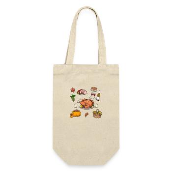 Thanksgiving Food - Gift Bag for Bottles - nature - Front