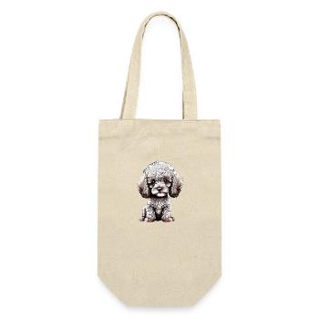 Caniche Chien Amour Caniche Chiot Chien Chiot Chien Propriétaire - Sac à bouteille - nature - Devant
