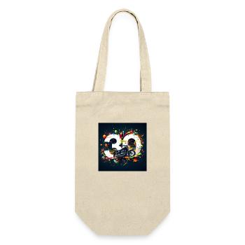 Designs Moto 30e Anniversaire: Vitesse & Style - Sac à bouteille - nature - Devant