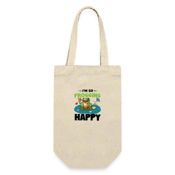 Je suis tellement heureux - Sac à bouteille - nature - Devant