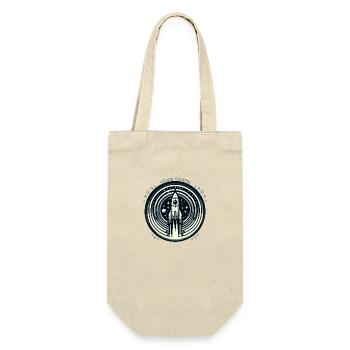 Voyage Cosmique Vintage - Sac à bouteille - nature - Devant