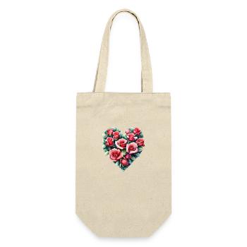 Valentine's Day, Mother's Day, Love, Engagement, Wedding - Gift Bag for Bottles - nature - Front