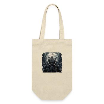 Odin, Viking, Dieu, Corbeau d’Odin, Hugin et Munin - Sac à bouteille - nature - Devant