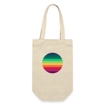 Rainbow Circle - Gift Bag for Bottles - nature - Front