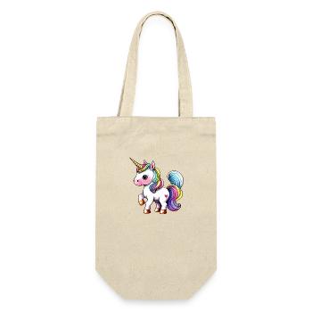 Unicorn Mythical Creature Girl Unicorns Mythical Creature - Gift Bag for Bottles - nature - Front