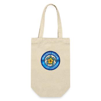 Myrtle Beach sea turtle hibiscus - Gift Bag for Bottles - nature - Front