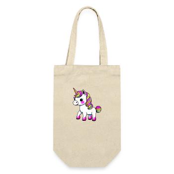 Unicorns Unicorn Mythical Animal Girl Mythical Creatures - Gift Bag for Bottles - nature - Front