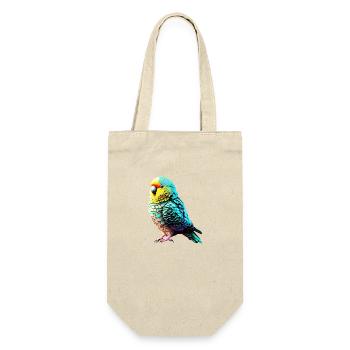 Perruche Oiseau Calopsitte Propriétaire d’oiseau - Sac à bouteille - nature - Devant