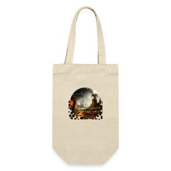 Humanity's dream of exploring distant worlds - Gift Bag for Bottles - nature - Front