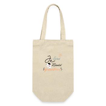 Je serai bientôt grand frère -annonce grossesse - Sac à bouteille - nature - Devant