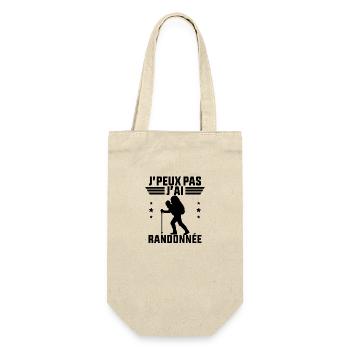 J'Peux Pas J'ai Randonnée Cadeau Rando - Sac à bouteille - nature - Devant