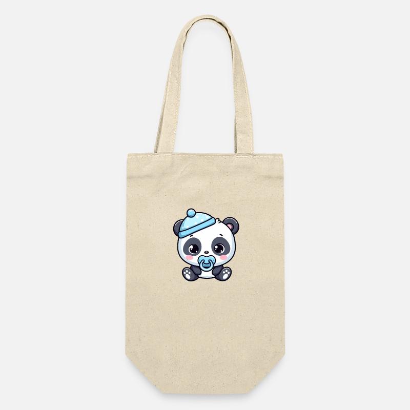 Baby Panda - Gift Bag for Bottles - nature