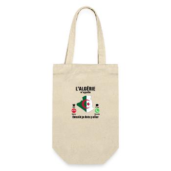 L'Algérie M'appelle désolé Je dois y aller - Sac à bouteille - nature - Devant
