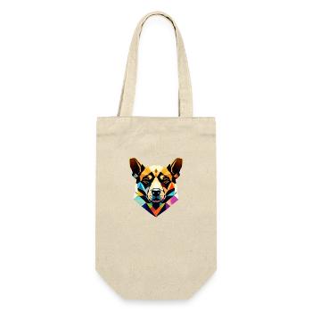 Dog Owner, German Shepherd Dog, Dog Owner, Dog - Gift Bag for Bottles - nature - Front