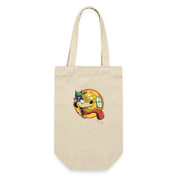 Greedy Wolf - Gift Bag for Bottles - nature - Front