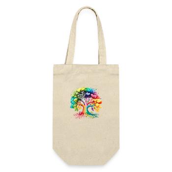 Tree of Life Yoga Tree of Life Meditation - Gift Bag for Bottles - nature - Front