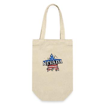 Nevada - USA - United States of America - Kanada - Geschenkbeutel für Flaschen - Natur - Vorne