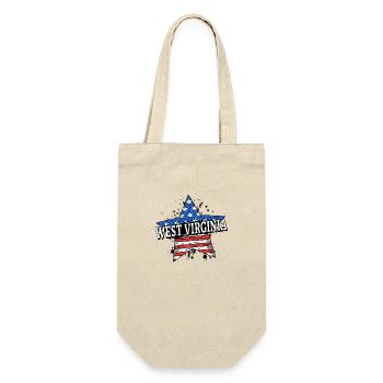 West Virginia - USA - United States of America - Gift Bag for Bottles - nature - Front