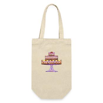 Gâteau - Sac à bouteille - nature - Devant