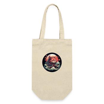 Cat Love - Gift Bag for Bottles - nature - Front