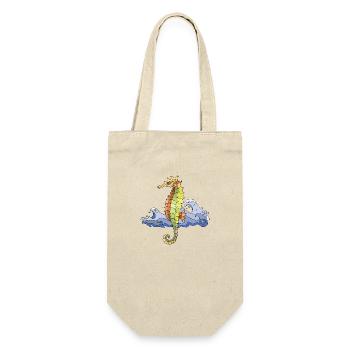 Sea horse - Gift Bag for Bottles - nature - Front