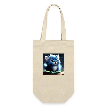 Be Mimi for the Holidays - Gift Bag for Bottles - nature - Front