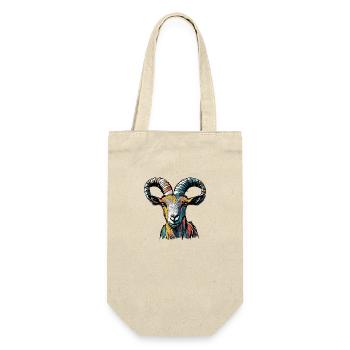 Goat Capricorn Zodiac - Gift Bag for Bottles - nature - Front