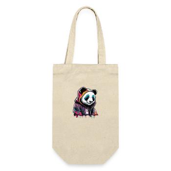 Colorful Panda Bear Panda Graffiti - Gift Bag for Bottles - nature - Front
