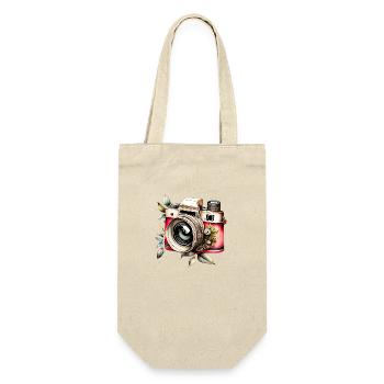 Camera Photographer Photographer Funny Photograph - Gift Bag for Bottles - nature - Front