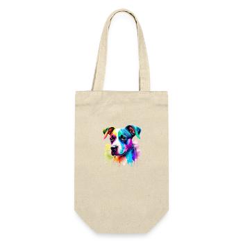 Propriétaire de chien, Terrier, Chien, chiot, Berger allemand - Sac à bouteille - nature - Devant