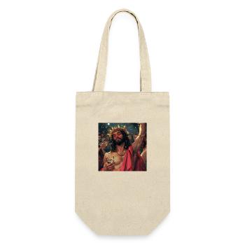 Jesus celebrates - Gift Bag for Bottles - nature - Front