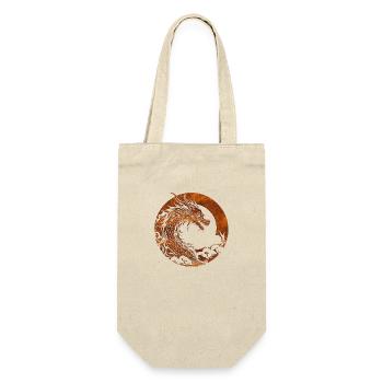 Fantasy Dragon Anime Dragon Head Reptile mythique - Sac à bouteille - nature - Devant