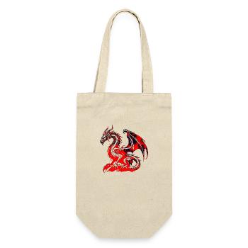Fantasy Dragon Anime Dragon Head Reptile mythique - Sac à bouteille - nature - Devant